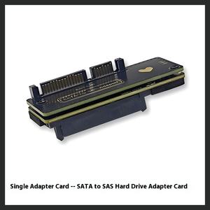 Tarjeta adaptadora SATA3.0 a SAS 29PIN Nueva expansión SSD interna de estado sólido para servidor con interfaz SATA22PIN a SAS - Product Image 6
