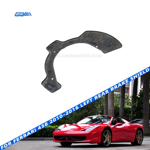 Protector de Polvo de Freno Trasero Izquierdo para Ferrari F458 2010-2016, Piezas de Desmontaje, Protector de Polvo de Freno de Acero Estampado de Alta Calidad, OE 240968 - Product Image 2