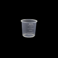 Juego de 3 Cucharas Medidoras de PP Transparente de Grado Alimenticio de 30 ml, Aptas para Lavavajillas, Estilo Corto y Grueso