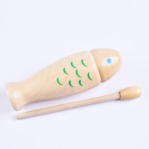 Ensembles d'instruments de musique Orff en bois en gros, jouets d'éveil musical pour enfants, xylophone, tambourin - Product Image 4