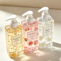 Gel Douche Hydratant Éclaircissant Parfumé Longue Durée Osmanthus Rose Jasmin Nettoyage Profond SPA OEM
