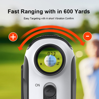 Télémètre OEM GX600 avec PinSeeker magnétique, inclinaison, mesure de distance, tir à l'arc, chasse, télémètre laser numérique pour le golf