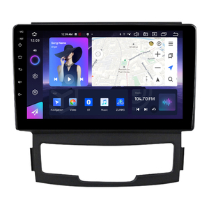 NaviFly NF nuovissimo Touch Screen AndroidQLED 4g Lte Wifi 1280*720 per <span class=keywords><strong>Ssangyong</strong></span> <span class=keywords><strong>Korando</strong></span> 2010-2013 supporto BT5.0 Chip Android Auto - Product Image 2