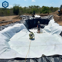 Géotextile stabilisant en polypropylène non tissé à fibres courtes 150g/m² pour aménagement paysager