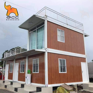 Casa Contenedor Gcc de 2 Pisos, Módulo de Vivienda de Diseño Moderno para Residencia al Aire Libre - Product Image 1