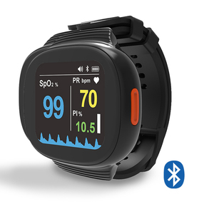 Oxymètre de poignet Bluetooth portable Affichage couleur Berry Smart Meter APP Surveillance de la SpO2/de la fréquence cardiaque Utilisation pour nourrissons/enfants/adultes - Product Image 3