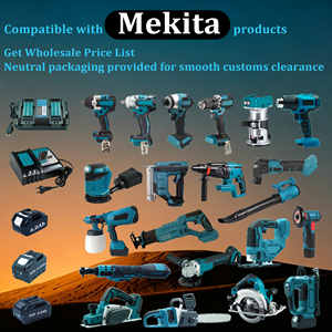 Kit combiné de <span class=keywords><strong>menuiserie</strong></span> MKT 18V LXT 3 pièces : perceuse, défonceuse, dégauchisseuse à bois, 3 batteries 6Ah et chargeur rapide intelligent - Product Image 2