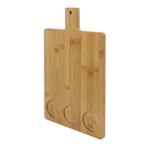 Professional Supplier Durable Bamboo Cutting Board Multi-Usage round Chopping Board for Kitchen for Halloween