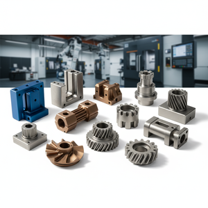 OEM CNC Custom Machining Industrial Products Auto Aero Accessories Manufacturing Hardware Aluminum Parts <b>Fabrication</b> <b>Services</b> - Product Image 1