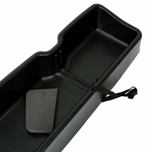 Boîte de rangement sous le siège pour Ford F150 SuperCrew/Crew Cab 2015-2025, organisateur noir - Product Image 6