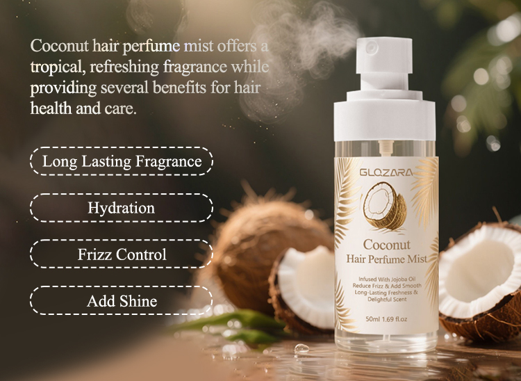 Profumo di capelli di cocco