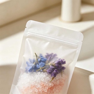 Brinelume Körper-Bade-Geschenkset: Natürliches Botanisches Epsom-Salz, Magnesiumsulfat, Meersalz für Entspannende Fußbäder und Heim-Spa in Mattiertem Beutel - Product Image 5