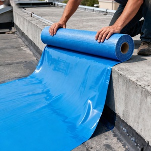 Étanchéité de toiture à faible coût, directement de l'usine, polymère caoutchouc SBS <span class=keywords><strong>multicouche</strong></span> composite auto-adhésif, écologique, résistant aux UV - Product Image 1