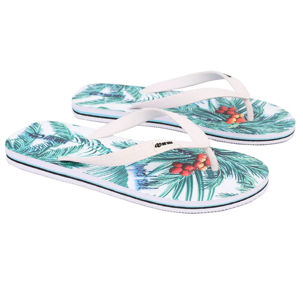 OEM ODM Men's Summer Beach Slippers Custom Logo Wholesale Flip-flops Slippers New Design For Men PE Flip Flops Shoes