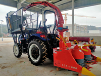 Moissonneuse-batteuse agricole à double rangée pour l'ensilage de maïs sucré à vendre Moissonneuse-batteuse pour l'herbe