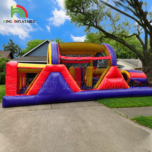 Blow Up Trở Ngại Sân Chơi Ngoài Trời Lược Bơm Hơi Khổng Lồ Vui Nhộn Khóa Học Chướng Ngại Vật Cho Trẻ Em - Product Image 2