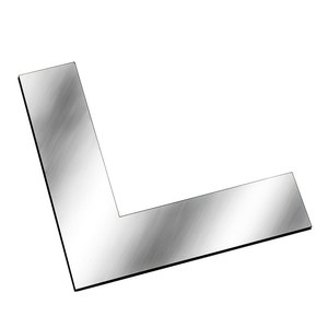 Niu Xiang 90 Degree Right Angle Ruler Thickened Stainless Steel For Inside Outside Corners - Product Image 5