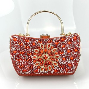 OEM luxe mode dames sac à bandoulière Bling diamant sacs à main strass pochette pour les femmes - Product Image 2