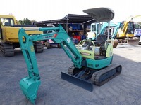 Mini-excavatrice sur chenilles d'occasion 3 tonnes Modèle VIO15-2A Année 2007 100% Origine Japon Moteur Pompe Roulement Composants Essentiels Certifiés en Vente