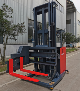 Montacargas Eléctrico de Pasillo <span class=keywords><strong>Super</strong></span> Estrecho de 1.5 Toneladas, Montacargas Trilateral de 1500 kg con Mástil Tríplex de 6 m - Product Image 2