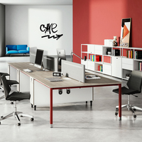 Table d'ordinateur design moderne Flex Space Postes de travail Bureau pour mobilier de bureau moderne