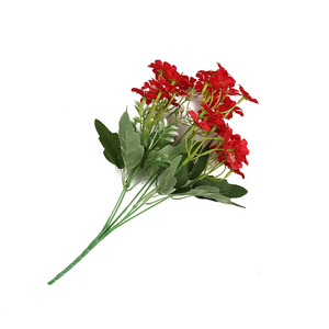 Bouquet de fleurs artificielles en soie - Chrysanthèmes sauvages en petite bouquette pour la décoration de la maison et du bureau - Modèle en gros BSJ-340 Fabriqué en Chine - Product Image 4