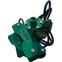 Cisaille hydraulique forestière pour l'abattage des arbres / Tête de récolteuse d'arbres