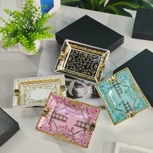 Cendrier de luxe rétro européen pour cigares, idéal pour les salles de conférence et les bureaux, grand format - Product Image 1