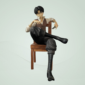 Figurine d'action en PVC de 19 cm des personnages d'anime Eren Jaeger et <span class=keywords><strong>Mikasa</strong></span> <span class=keywords><strong>Ackerman</strong></span>, collectionnable, en vente flash - Product Image 1