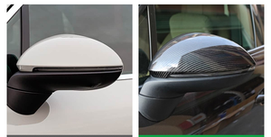 Cubiertas de Espejo Retrovisor de Fibra de Carbono Seca para Porsche Cayenne, Modificación de la Carcasa del Espejo Retrovisor, Cubierta Exterior del Espejo Retrovisor - Product Image 2