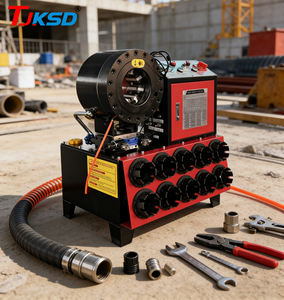 Machine à sertir les flexibles hydrauliques 12V, capacité de 1/4'' à 2'', pour moules de 10 ensembles, avec capacité de flexibles de 1/4'' à 3'', <span class=keywords><strong>Code</strong></span> HS - Product Image 1