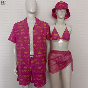 Produttori di abbigliamento Y2k abbigliamento Mini <span class=keywords><strong>Bikini</strong></span> Set T Shirt costumi da bagno <span class=keywords><strong>2</strong></span> pezzi Set donna estate - Product Image 5