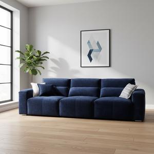 Ghế sofa giường cỡ King/Queen hiện đại và thoải mái, kiểu sectional, có thể kéo ra thành giường, gấp gọn thành giường - Product Image 5