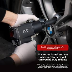 Kunci Pneumatik 1/2 Inci Torsi Tinggi 850 Nm Perbaikan Mobil Pembuka Ban Pistol Udara Kecil 2.95 kg - Product Image 3