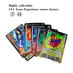 Cartes à collectionner en feuille holographique personnalisées de qualité supérieure-Plusieurs effets 3D/métalliques pour collectionneurs et joueurs - Product Image 2