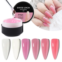 Constructeur de gel dur sans bulles Extensions d'ongles Gel dur Constructeur d'ongles Construction Poly Gel