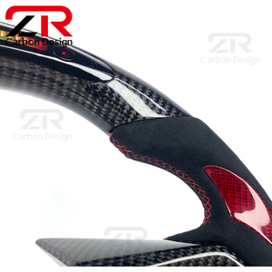 Volante de Fibra de Carbono Personalizado con LED, Estilo Mejorado para <span class=keywords><strong>Subaru</strong></span> WRX 2022-2025 VX Forester Crosstrek <span class=keywords><strong>Impreza</strong></span> Legacy Levorg - Product Image 2