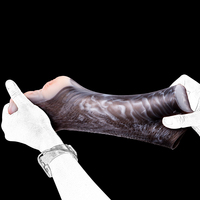 GEEBA Großhandel Tiermasturbationsbecher Simulierung Ziegen Doppel-Vagina und Anal-Masturbation Sex-Spielzeug Fantasy Sex-Spielzeug