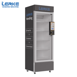 LERKE Gran Oferta: Máquina Expendedora Inteligente de 400L para Frutas, Verduras, Bebidas y Productos Frescos con Refrigeración y Tecnología IA - Product Image 1