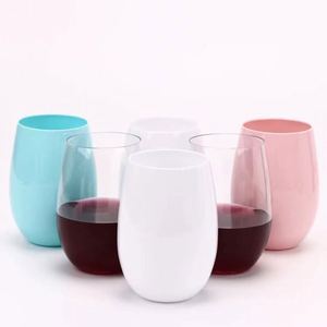 AS Custom Logo Color Beer Red Wine 165g 500ml <b>Plastic</b> Egg <b>Cup</b> for Party Wedding Outdoor - Product Image 3