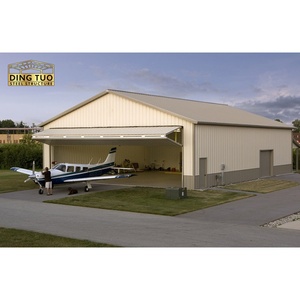 Hangar en <span class=keywords><strong>acier</strong></span> préfabriqué de haute durabilité pour avions, conception et production personnelles précieuses - Product Image 3