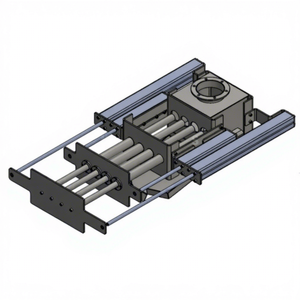 เครื่องแยกแม่เหล็กนีโอไดเมียม N35 แบบอัตโนมัติสำหรับอุตสาหกรรม  แรงดึงแม่เหล็กสูง DN100 สำหรับการรีไซเคิลพลาสติก - Product Image 1