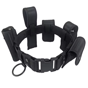 Fábrica personalizada 7 juegos negro cinturón de servicio táctico Nylon Gear Utility Durable bolsa accesorios fundas guardia de seguridad al aire libre senderismo - Product Image 3