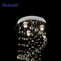 Lustre moderne de luxe en cristal, grand luminaire suspendu en spirale pour villa, hall de grande hauteur, projet hôtelier