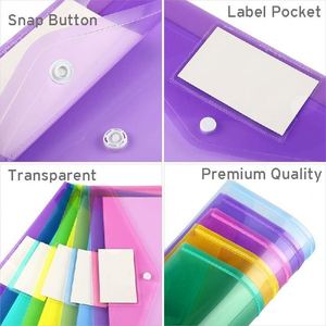 JX158 Precio de Fábrica, Fundas Protectoras de Plástico Transparente para Archivos A4, Perforadas con 11 Orificios, con Ranura para Tarjetas - Product Image 6