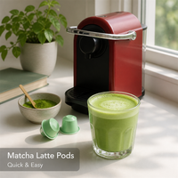 Capsules de thé Matcha Ube OEM pour machine à café, 10 capsules