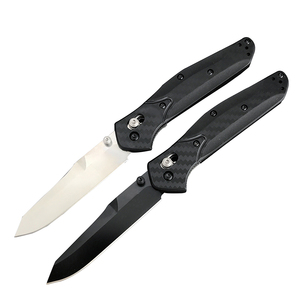 มีดพับพกพา BM-OSBORNE 940 ใบมีด CPM-S90V สำหรับใช้งานกลางแจ้ง อเนกประสงค์ พกพาสะดวก เหมาะสำหรับการล่าสัตว์ ตั้งแคมป์ ใช้ในชีวิตประจำวัน ทำงาน DIY  พร้อมซองไนลอน - Product Image 1