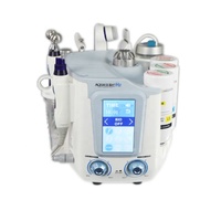 Appareil facial à hydrogène 6 en 1, appareil multifonctionnel pour le visage à l'hydrogène, microdermabrasion, resserrement et lifting de la peau