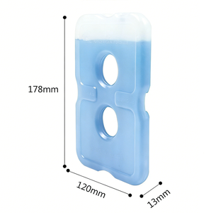 Factory Wholesale Reusable <b>Freezer</b> Slim Ice Pack Cooler Ice Brick for Lunch <b>Box</b> <b>Freezer</b> Packs - Product Image 2