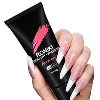 RONIKI Gel Poly UV sans HEMA pour Ongles, Gel Dur Constructeur d'Ongles, Gel d'Extension Acrylique OEM, Marque Privée